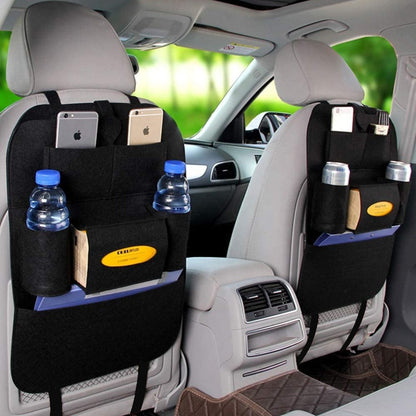Organizador Trasero para Asiento de Auto con 6 Bolsillos