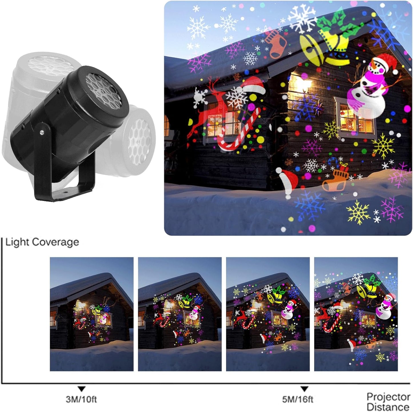 Proyector Led Navideño XmasShine Pro