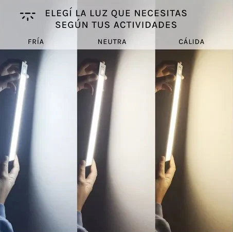 ¡PROMO 3X1! Barra Led con Sensor Movimiento de 20 cm